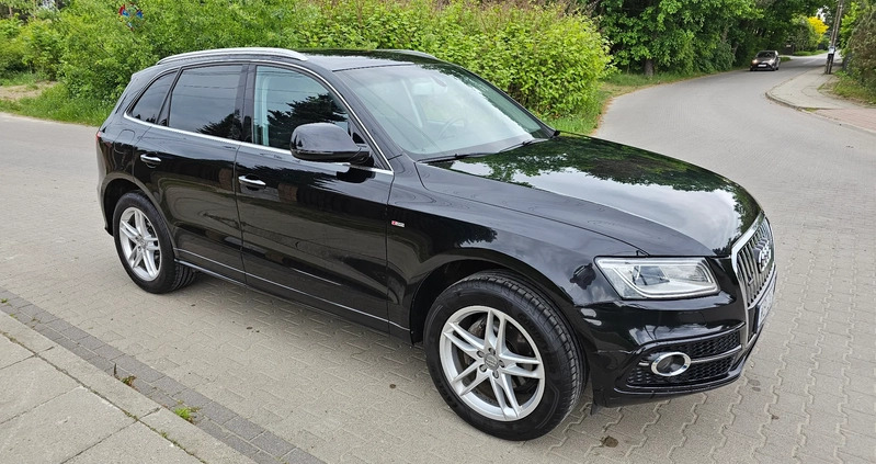 Audi Q5 cena 82900 przebieg: 218000, rok produkcji 2015 z Puszczykowo małe 742